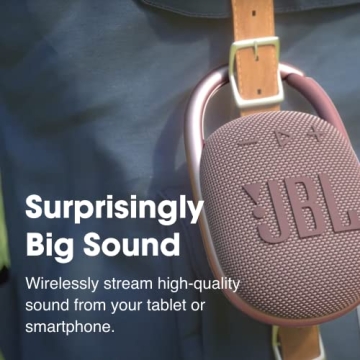 JBL Clip 4 Portable Bluetooth Speaker Waterproof IP67