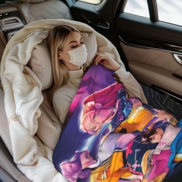 Cozy Korean Idol Inspired Flannel Blanket for All