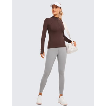 Comfortable Half Zip Pullover for Women – CRZ YOGA