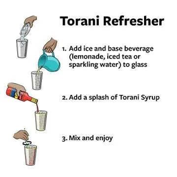 Torani Sugar Free Syrup, Soda Flavors Variety Pack, 25.4 Ounce (Pack of 4)