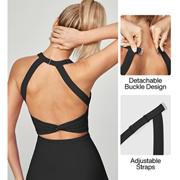 Heathyoga Tennis Dress with Built in Shorts for Women Summer