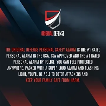 Original Defense Siren Self-Defense Alarm - 130 dB Keychain