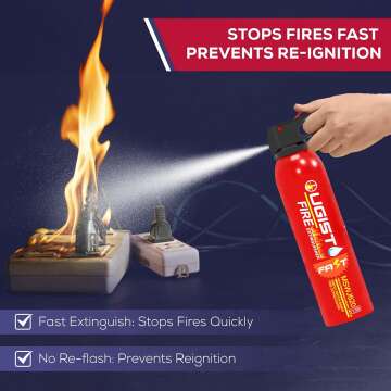 Water-Based Fire Extinguisher 2 Pack for Safety