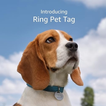 Ring Lost Pet Tag with QR Code and Real-time Alerts