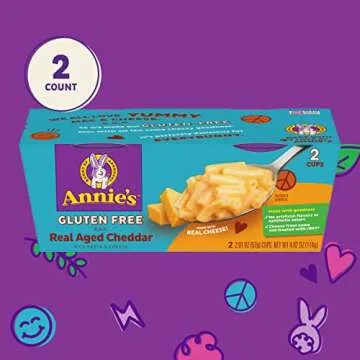 Annie's Gluten Free Macaroni & Cheese Cups 2 Pack