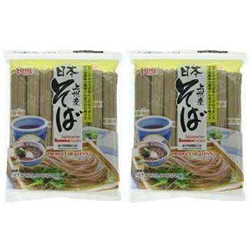 Twin Pack Hime Dried Buckwheat Soba Noodles, 25.40 Ounce (Pack of 2)