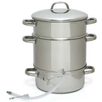 Victorio VKP1140 Steam Juicer - Durable & Efficient Juice Maker