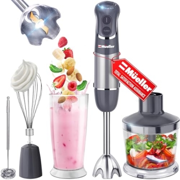 Mueller 800W 4-in-1 Immersion Blender