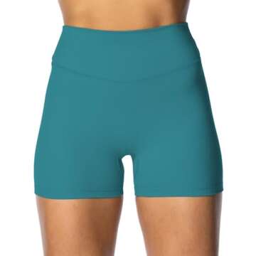 Sunzel Women's Invisible Butt Scrunch Shorts - Stylish & Comfortable Gym Wear