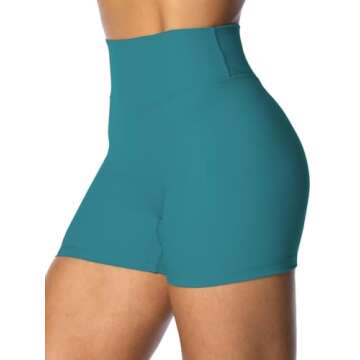 Sunzel Women's Butt Scrunch High Waisted Shorts