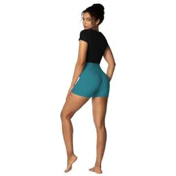 Sunzel Women's Butt Scrunch High Waisted Shorts