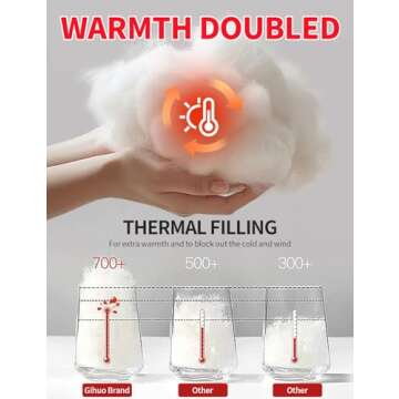 Gihuo Women’s Winter Cropped Puffer Jacket Coat Short Warm Quilted Jacket(Black-M)