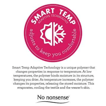 No Nonsense Women's Control Top Footless Tights