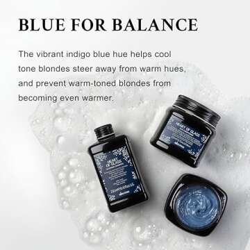 Davines Heart of Glass Silkening Shampoo for Blonde Care, 8.45 fl. oz. (Pack of 1), Black