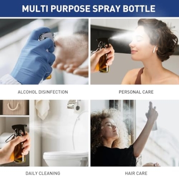 TANSHINE 50ml Mini Spray Bottles Leak-Proof Portable