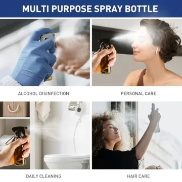 TANSHINE 50ml Mini Spray Bottles Leak-Proof Portable