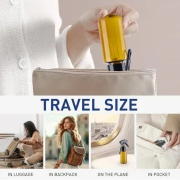 TANSHINE 50ml Mini Spray Bottles Leak-Proof Portable