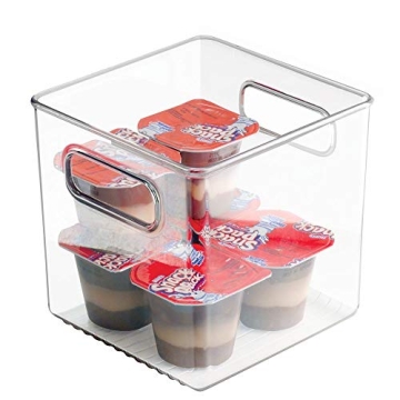 mDesign BPA-Free Kitchen Food Storage Bins with Handles