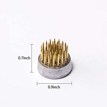 Flower Frog Round Holder 4pcs Pin Frog for Flower Arrangement (0.9" Inch)