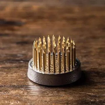 Flower Frog Round Holder 4pcs Pin Frog for Flower Arrangement (0.9" Inch)