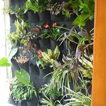 Ogrmar 36 Pockets Vertical Wall Garden Planter for Indoor/Outdoor