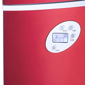 NewAir Red Portable Ice Maker 50 lb Daily Capacity