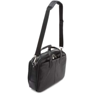 Kenneth Cole Reaction Men's Leather Briefcase - Stylish & Durable