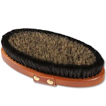 Waldhausen Hardwood Body Brush - 18.5cm long, 3cm long bristles