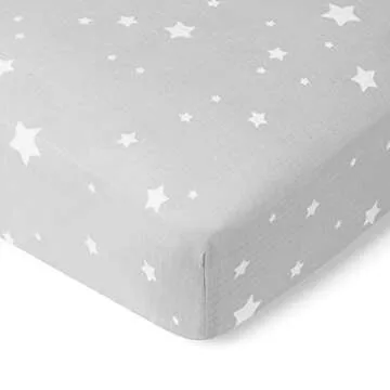 Newton Baby Organic Fitted Crib Sheet 2-Pack for Comfort