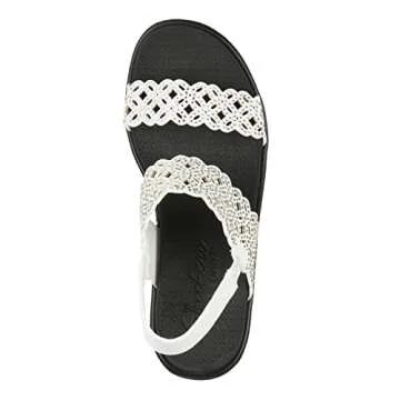 Skechers Women's Rumble on-Sassy DayZ Wedge Sandal