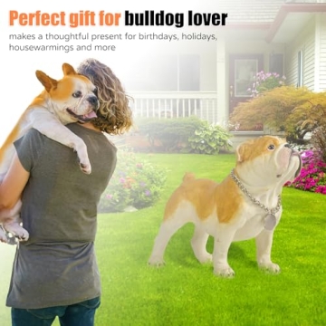 Adorable English Bulldog Statue for Dog Lovers