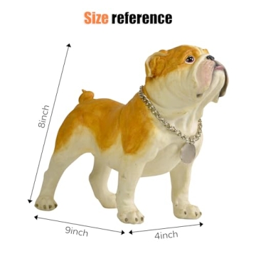 Adorable English Bulldog Statue for Dog Lovers