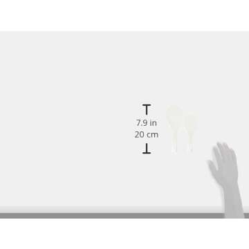 Inomata 1150 Rice Paddle, White, Melamine