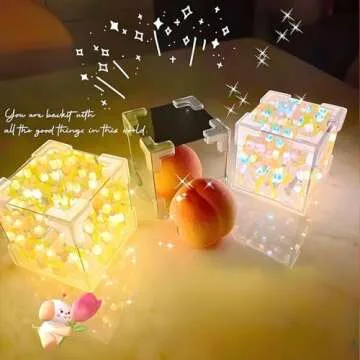  Atlodas DIY Tulip Cube Mirror Lamp - Customizable Ambient Lighting
