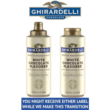 Ghirardelli Premium Sauce Set - Toppers for Drinks & Desserts