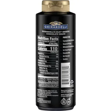 Ghirardelli Premium Sauce Set - Toppers for Drinks & Desserts