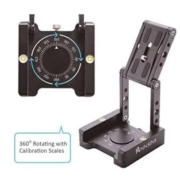 ANNSM Z Flex Tilt Tripod Mount for DSLR & Video Cameras