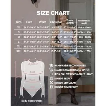 MANGOPOP Women's Tank Top Bodysuit - Sexy & Elegant