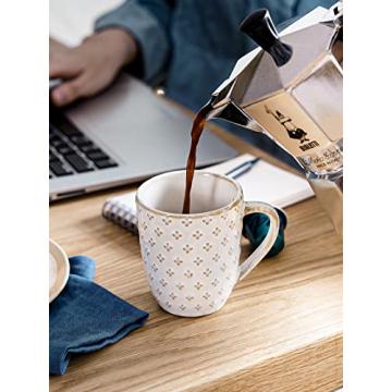 Elegant LE TAUCI 6 oz Espresso Cups, Set of 4