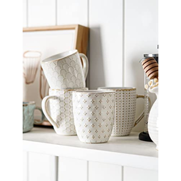 Elegant LE TAUCI 6 oz Espresso Cups, Set of 4