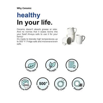 Elegant LE TAUCI 6 oz Espresso Cups, Set of 4