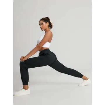 Tallemon Women's 37" Tall Inseam Joggers for Active Use