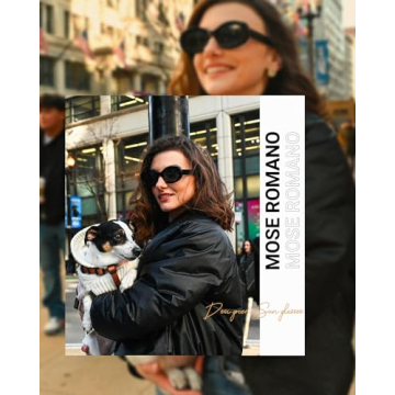 Mose Romano Retro Oval Sunglasses - Stylish Unisex Polarized Frames