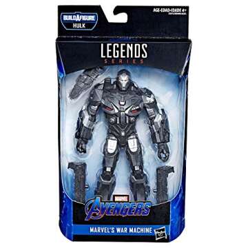 Avengers Marvel Legends Series Endgame Marvel's War Machine 6" Collectible Action Figure Toy for Ages 6 & Up (E3972)