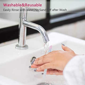 Double-Sided Glass Nail File with Protective Case