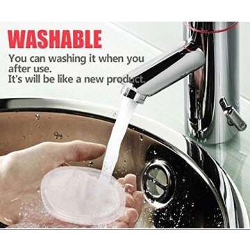 2 Pack Silicone Makeup Sponge [Washable] Premium Quality - Gel Foundation Makeup and Puff BB - Best Silisponge Cosmetic Beauty Tools Blender [Clear]