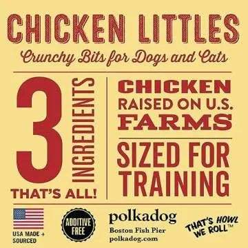 Polkadog Chicken Littles Training Bits - Crunchy Pet Treats