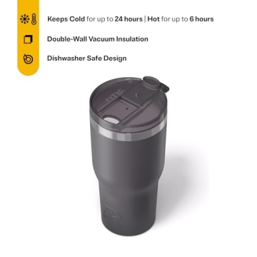 RTIC 30oz Insulated Tumbler for Hot and Cold Beverages