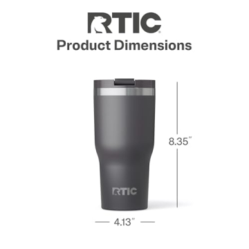 RTIC 30oz Insulated Tumbler for Hot and Cold Beverages