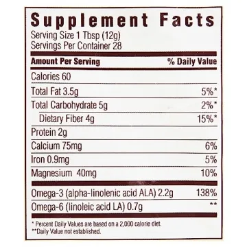 Spectrum Essentials Organic Chia Seed Rich in Omega-3 & Fiber 12 Oz